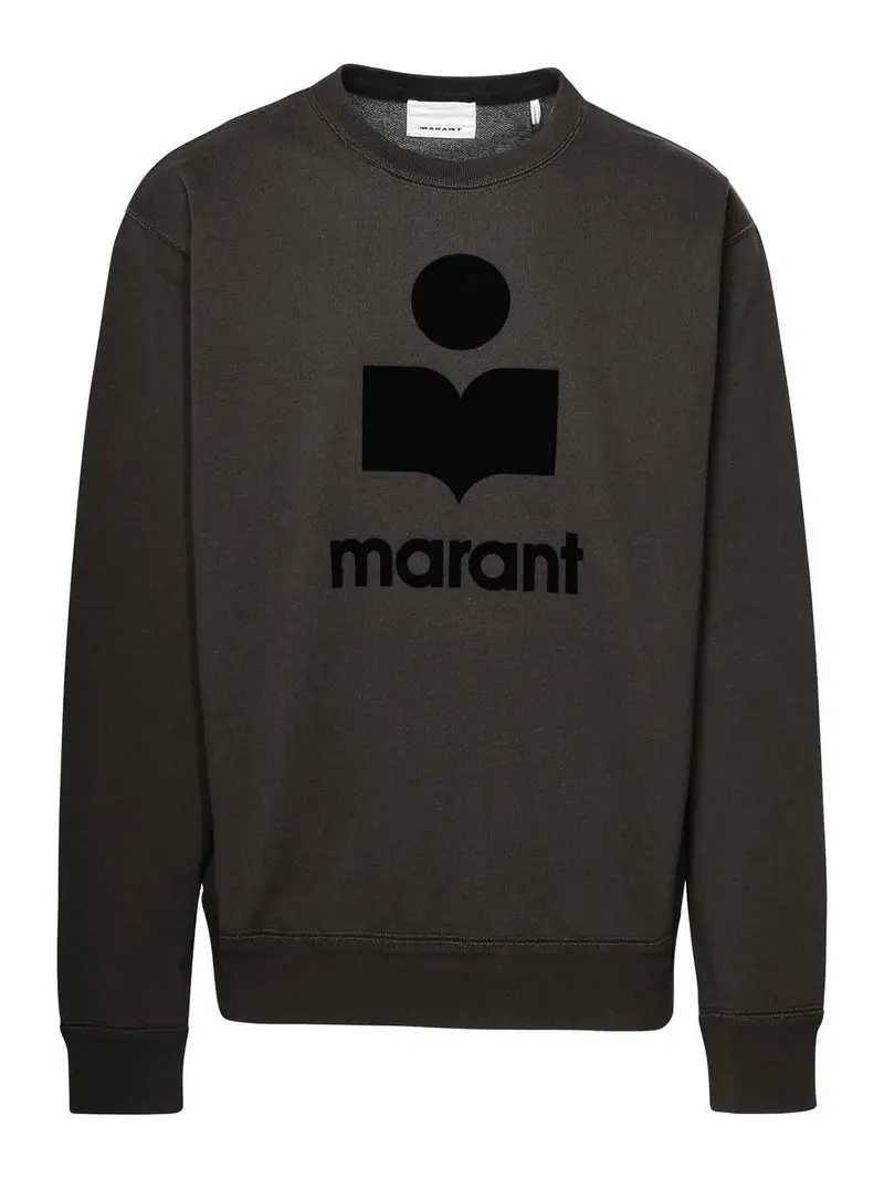 Isabel Marant Felpa mikoy logo Nero
