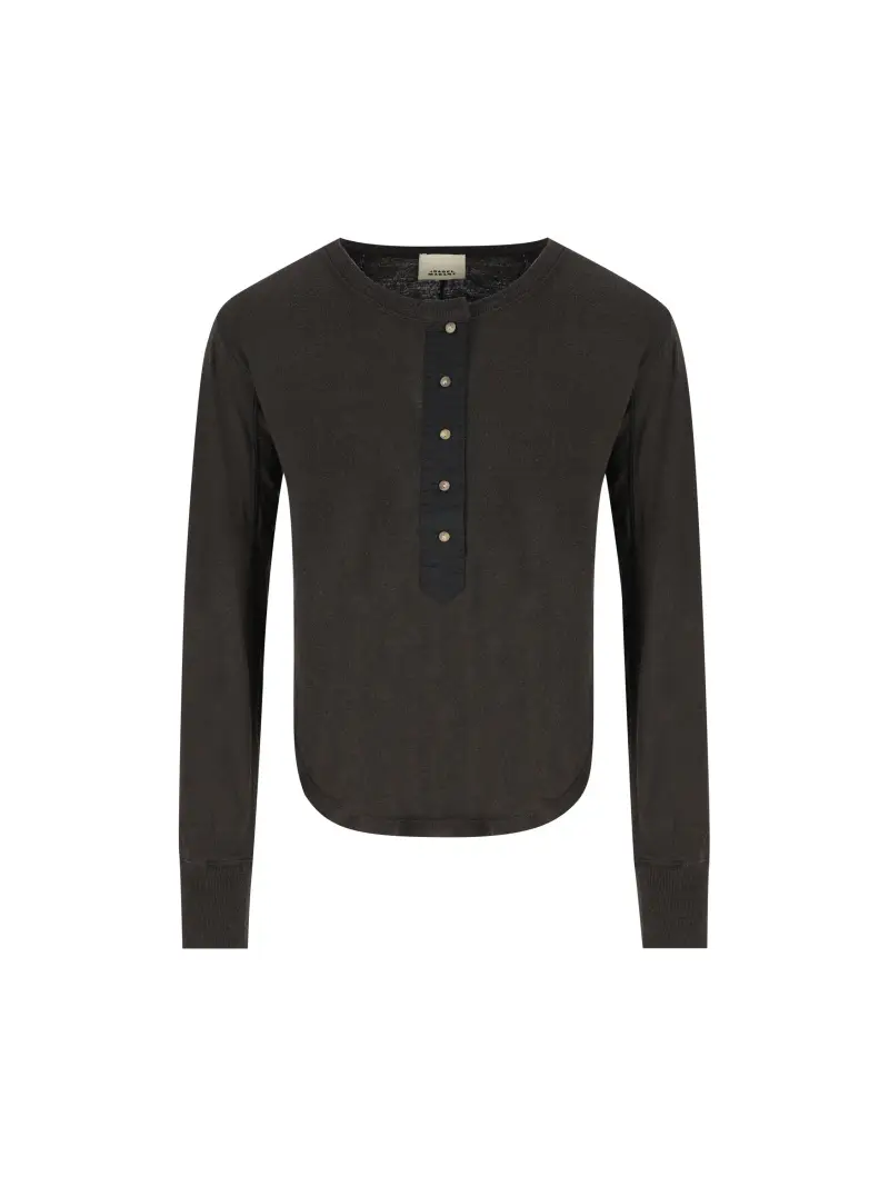 ISABEL MARANT Maglia In Seta NERO