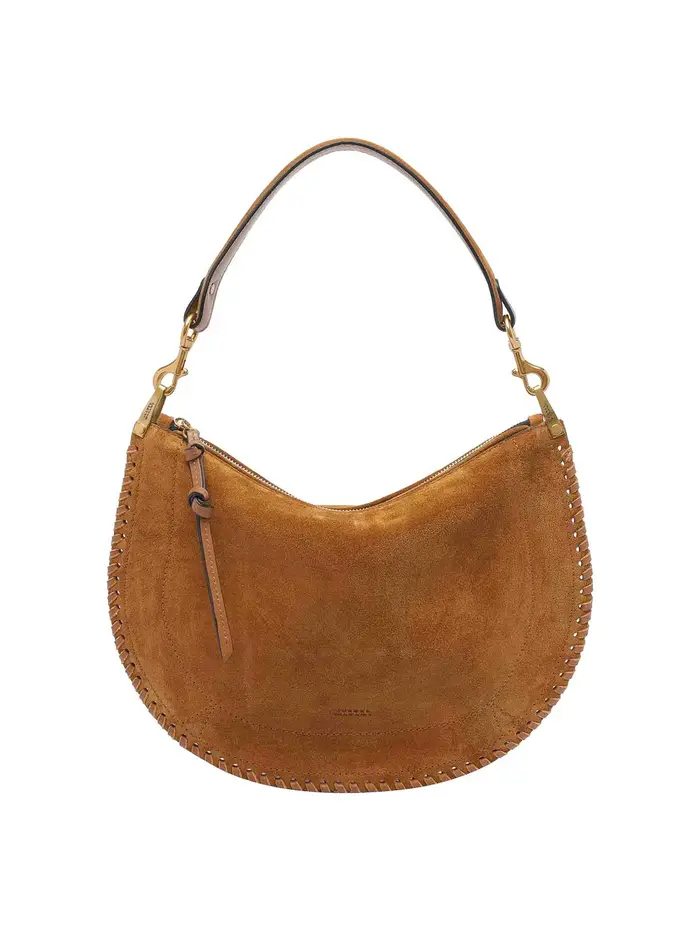 Isabel Marant Oskan morbida zip a tracolla zip Beige