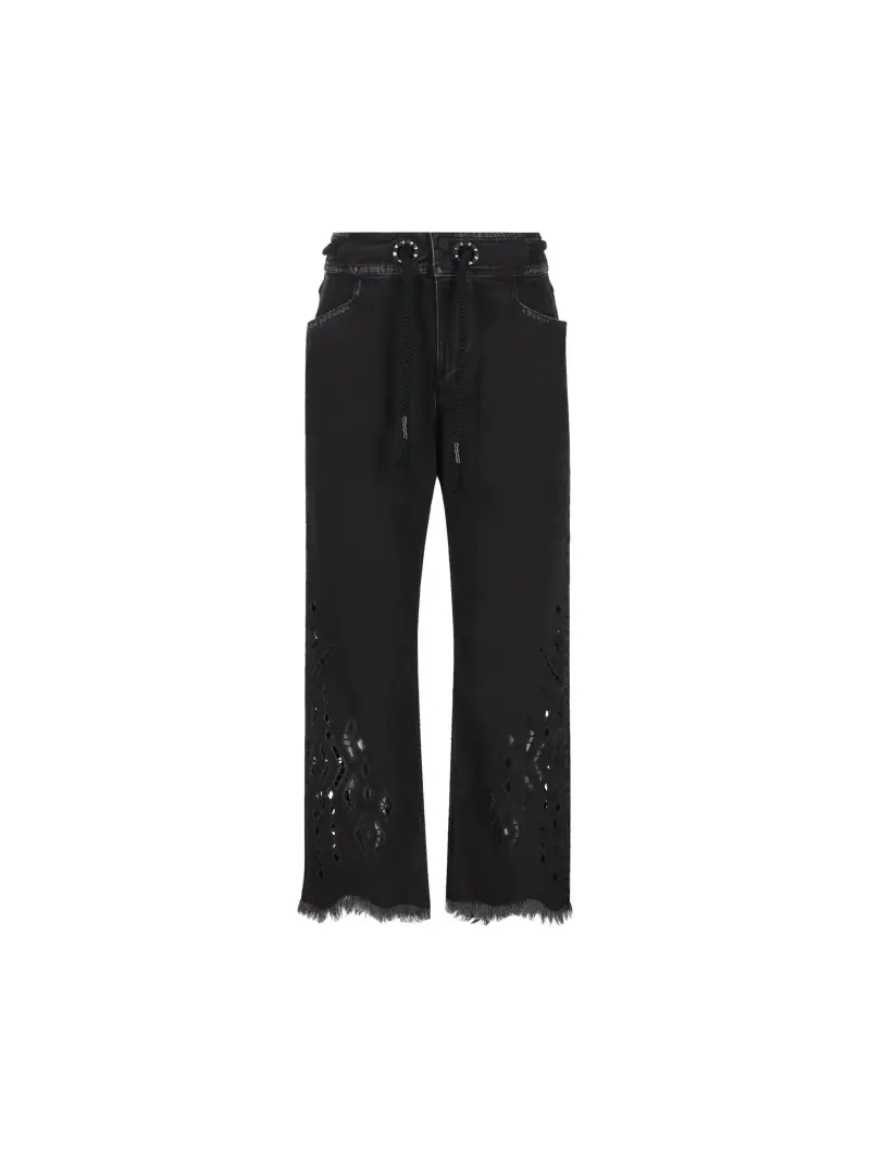 ISABEL MARANT Pantaloni Alison NERO
