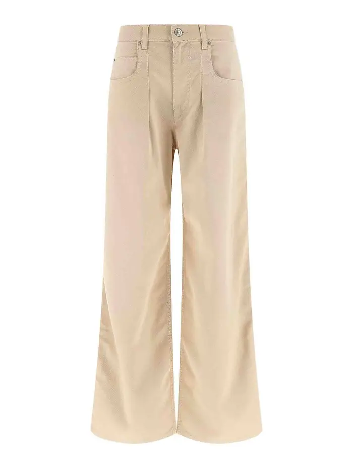 Isabel Marant Rodayna Jeans Beige
