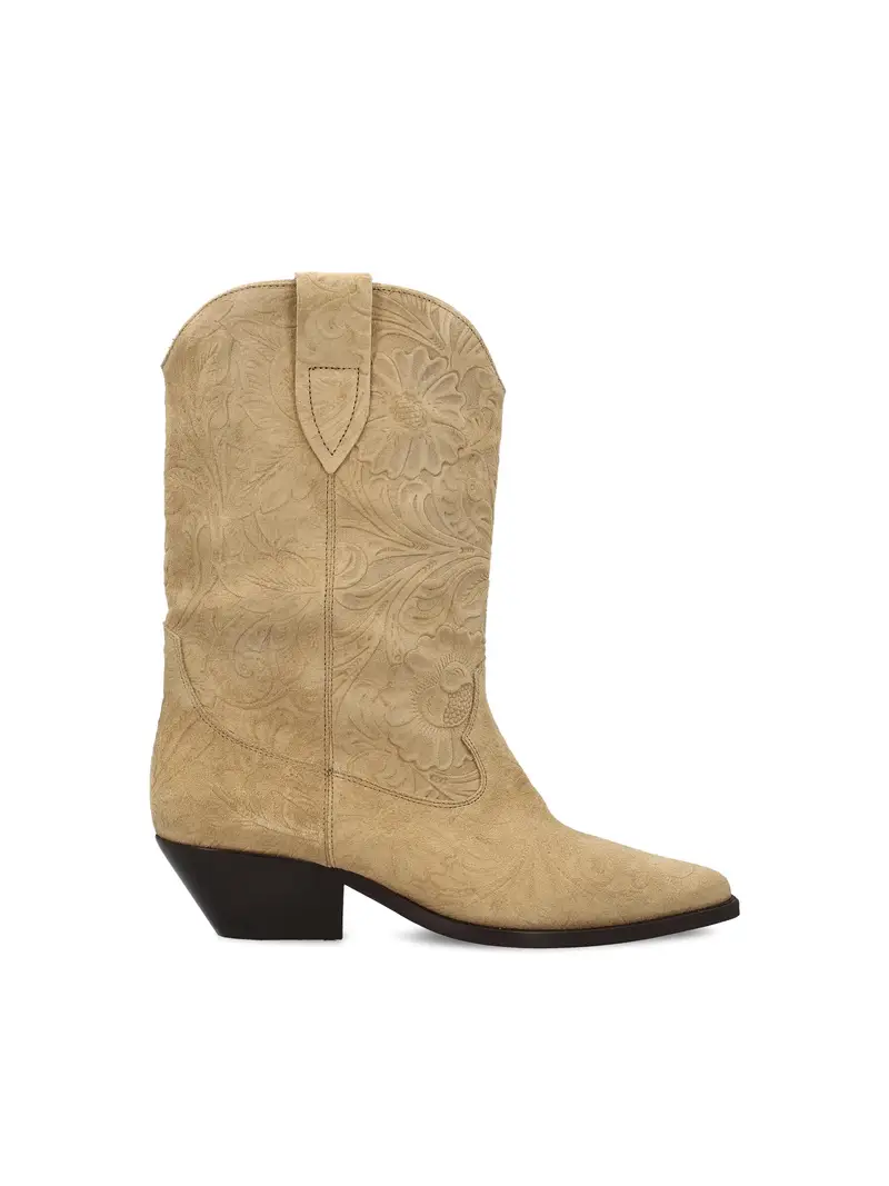 ISABEL MARANT Stivali Duerto In Pelle BEIGE