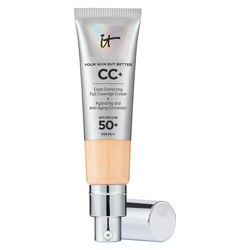 It cosmetics Cc+ Cream Fondotinta A Copertura Totale Con Spf 50+ Light Medium 32 Ml