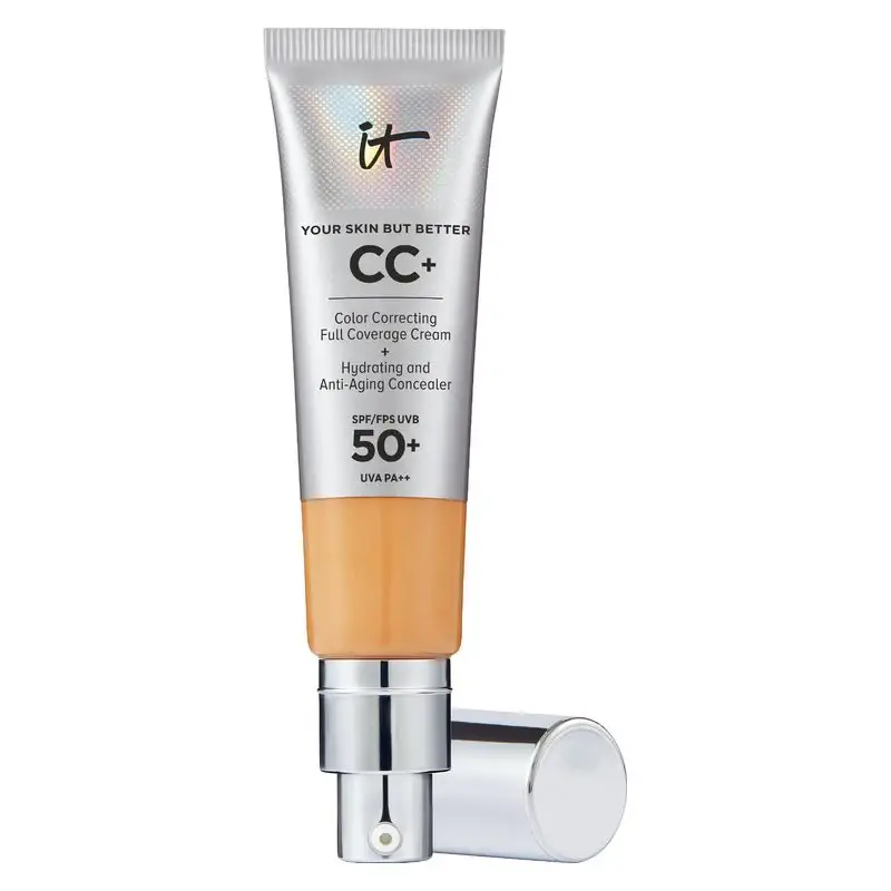 It cosmetics Fondotinta Cc+ Cream a copertura totale con SPF 50+ Tan Warp 32 ml