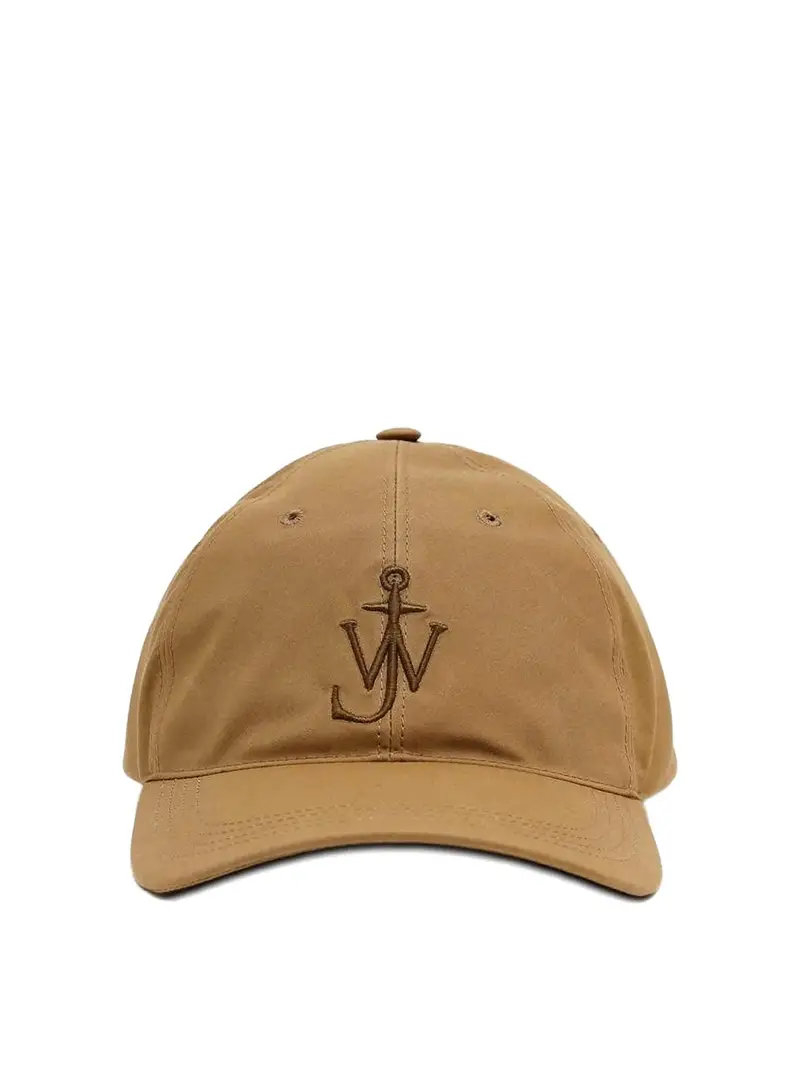 J W Anderson Berretto Da Baseball Con Logo Cammello