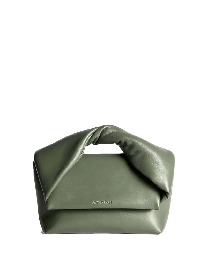 J W Anderson Borsa media Twister Marrone Chiaro