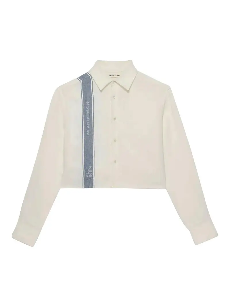 J W Anderson Camicia di lino Bianco