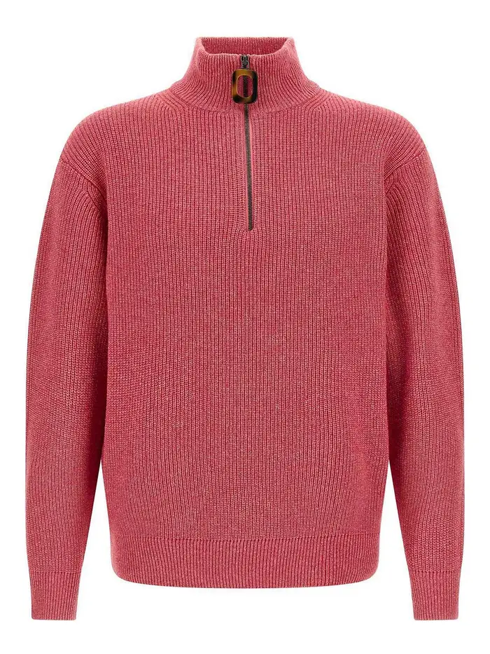 J W Anderson Maglione con mezza zip Color Carne E Neutri