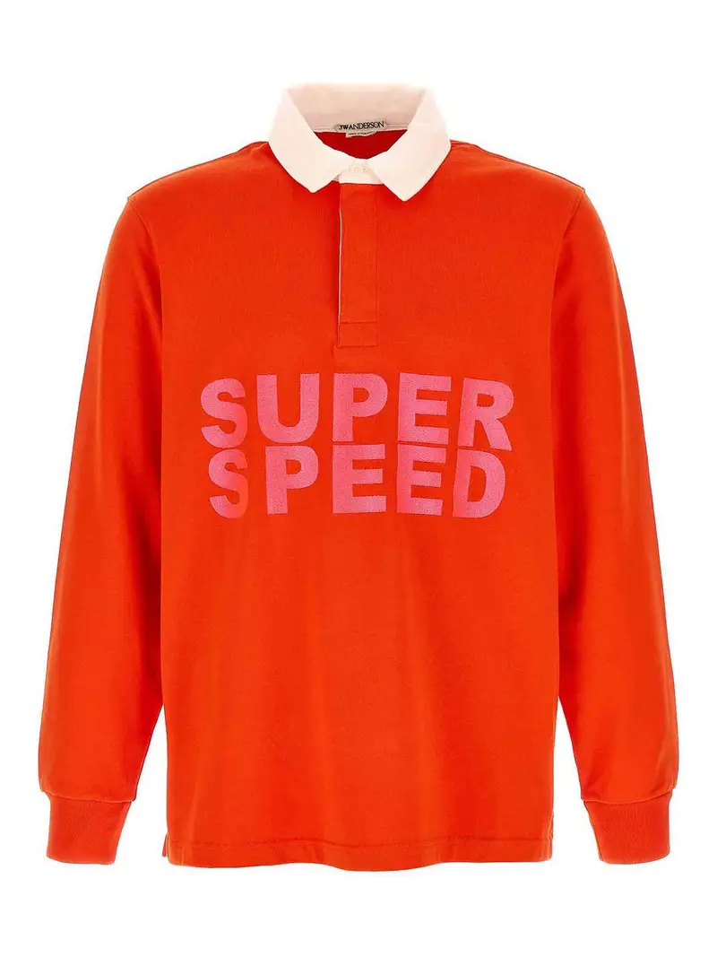 JW Anderson Polo Rosso 4358098