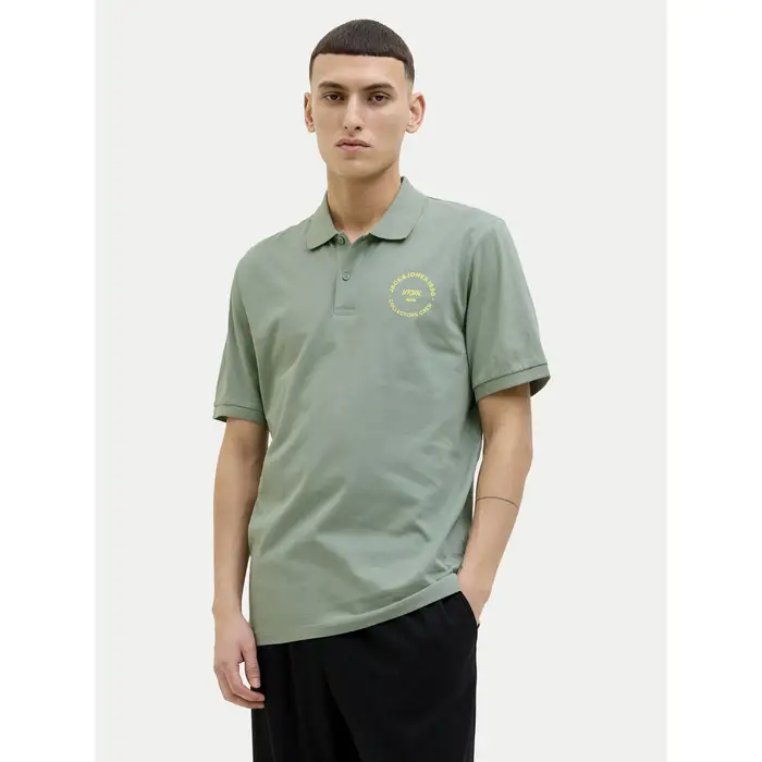 Jack & Jones Polo Simon 12269299 Verde Regular Fit