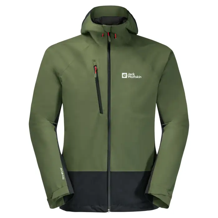 Giacca impermeabile Jack Wolfskin Eagle Peak 2L Vert
