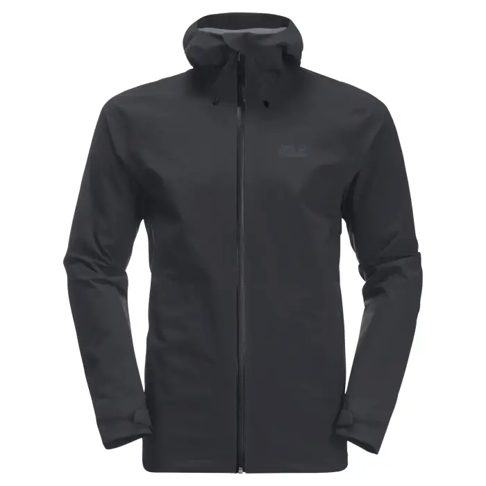 Giacca impermeabile Jack Wolfskin Highest Peak Gris