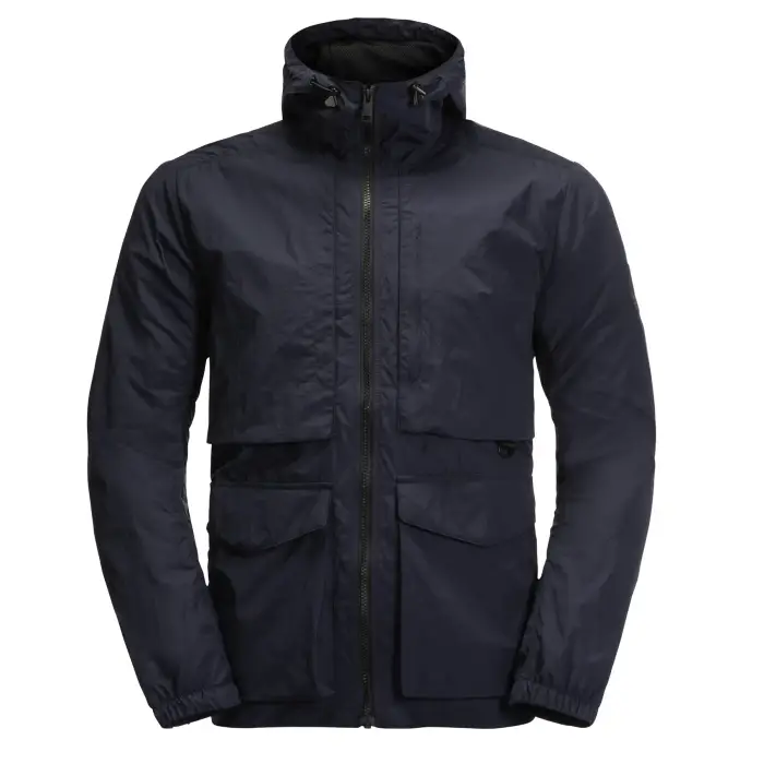 Giacca impermeabile Jack Wolfskin LightsOme Wander Bleu