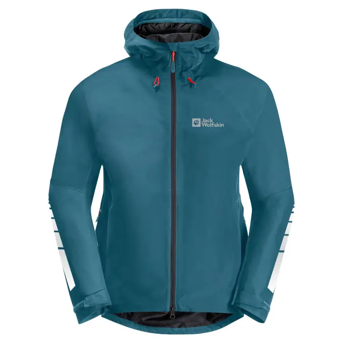 Giacca impermeabile Jack Wolfskin Morobbia 2L Bleu