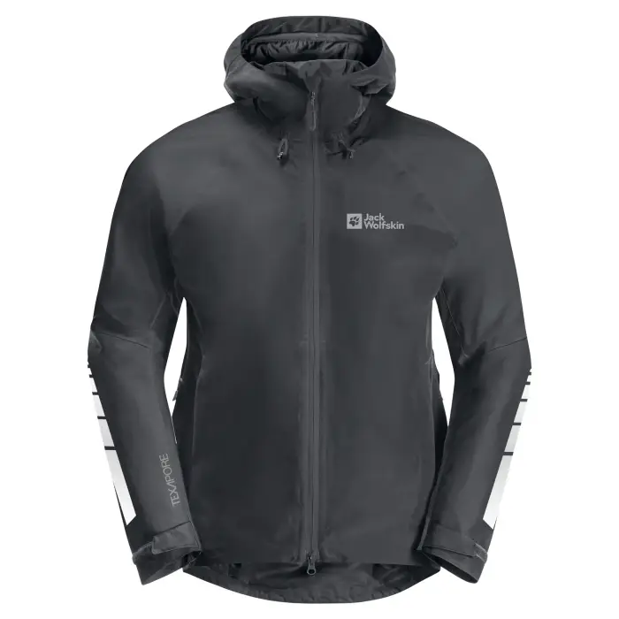 Giacca impermeabile Jack Wolfskin Morobbia 2L Gris