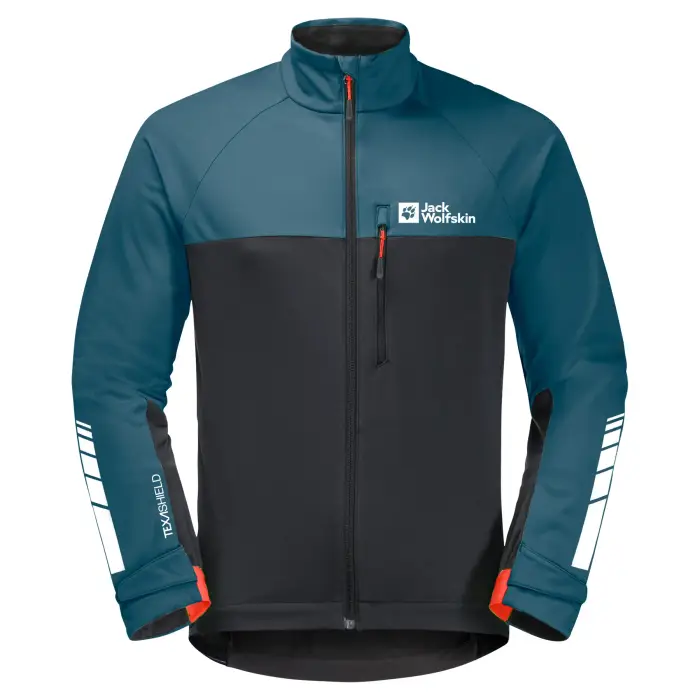 Giacca impermeabile Jack Wolfskin Morobbia Bleu