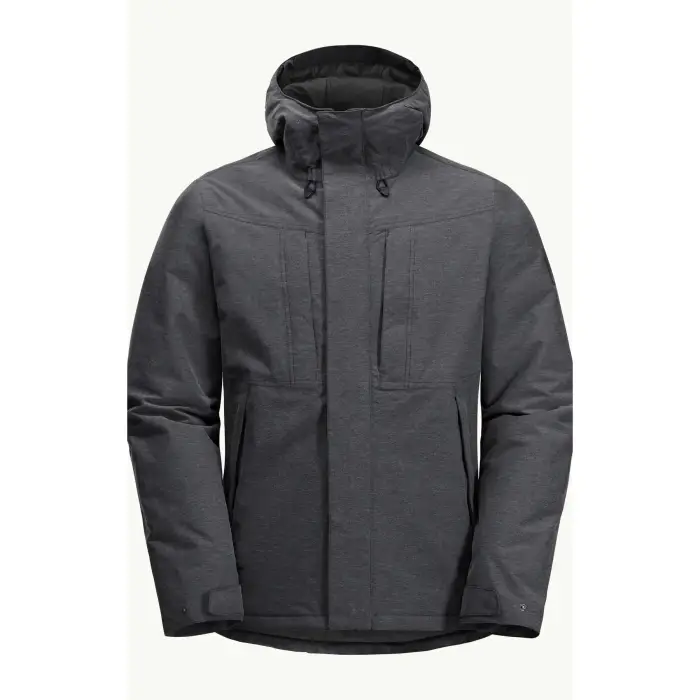 Giacca impermeabile Jack Wolfskin Snowy Park Noir