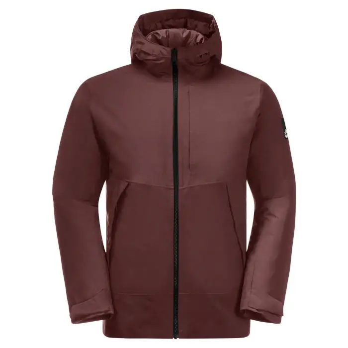 Giacca impermeabile Jack Wolfskin Tempelhof (GT) Rouge