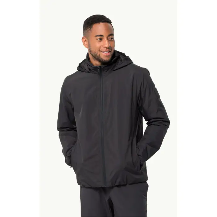 Giacca impermeabile Jack Wolfskin Textor Noir