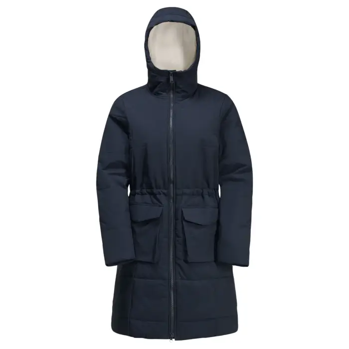 Parka da donna Jack Wolfskin White Frost Bleu