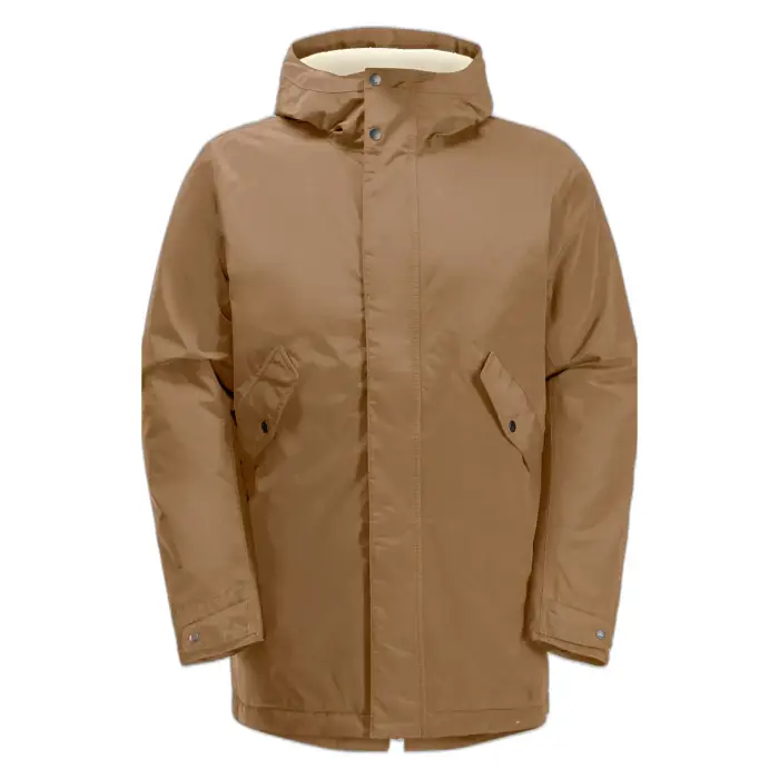 Parka Jack Wolfskin Talforst Marron
