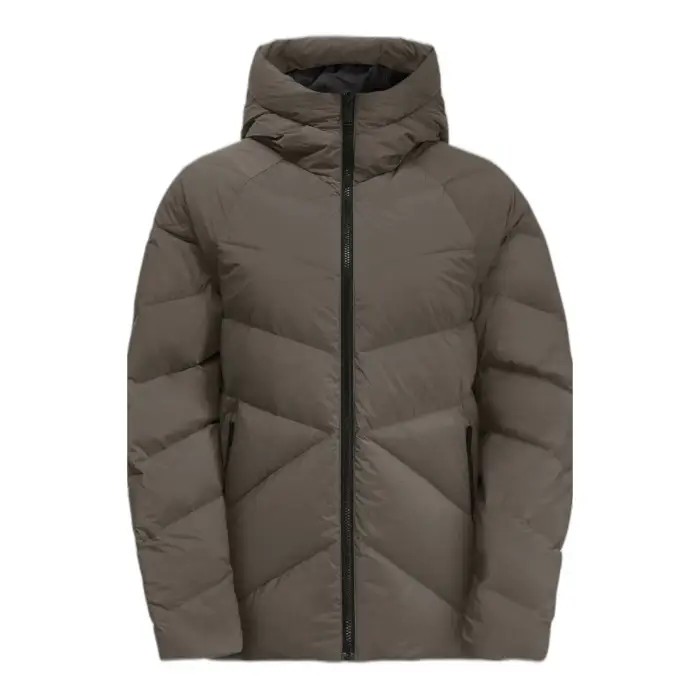 Piumino grande da donna Jack Wolfskin Marienplatz Marron