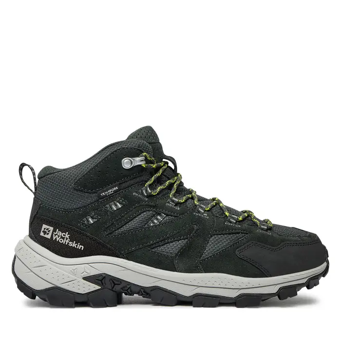 Scarpe da trekking Jack Wolfskin Vojo Tour Texapore Mid M A62072 Nero