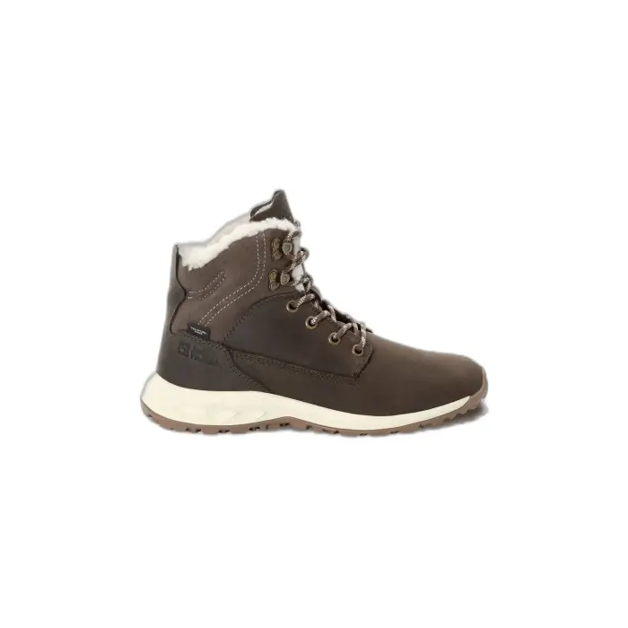Stivali imbottiti da donna Jack Wolfskin Queenstown City Texapore Marron