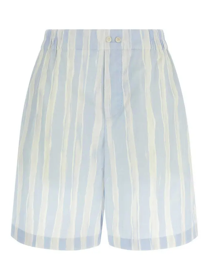 Jacquemus Bermuda Le Short Caleon Azzurro