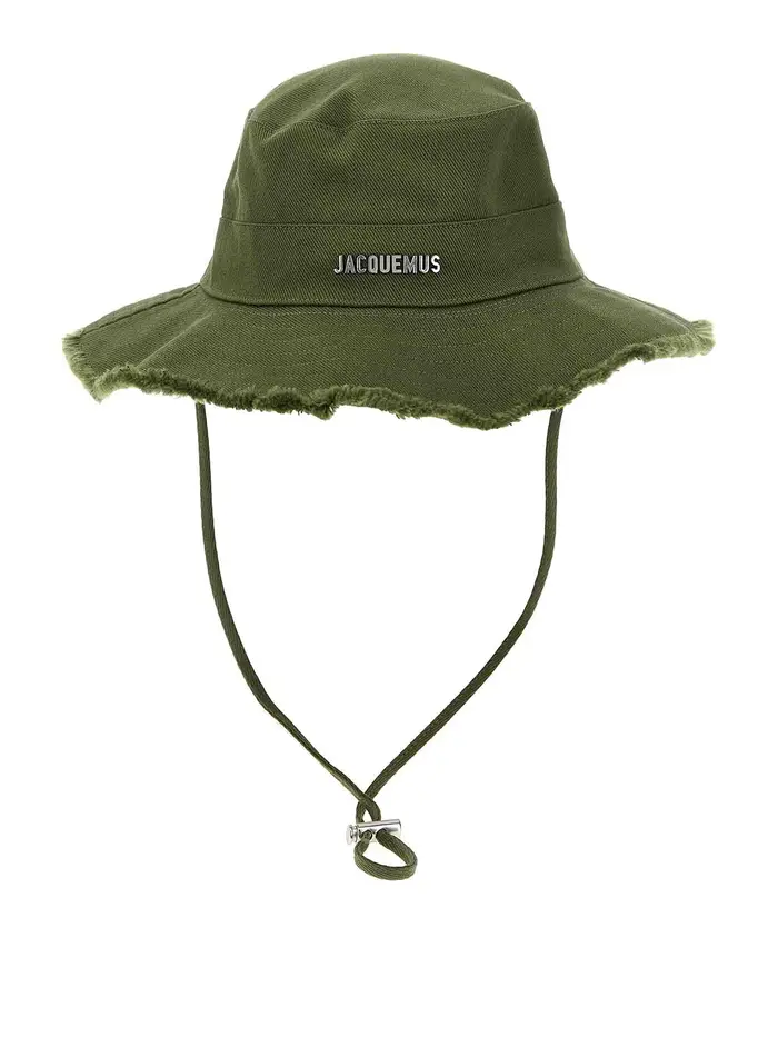 Jacquemus Cappello da pescatore Le Bob Artichaut Verde