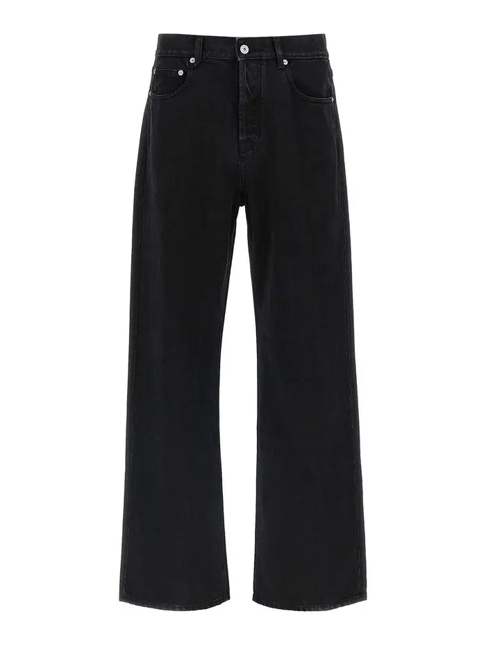 Jacquemus Le De-Nimes Droit Jeans Nero