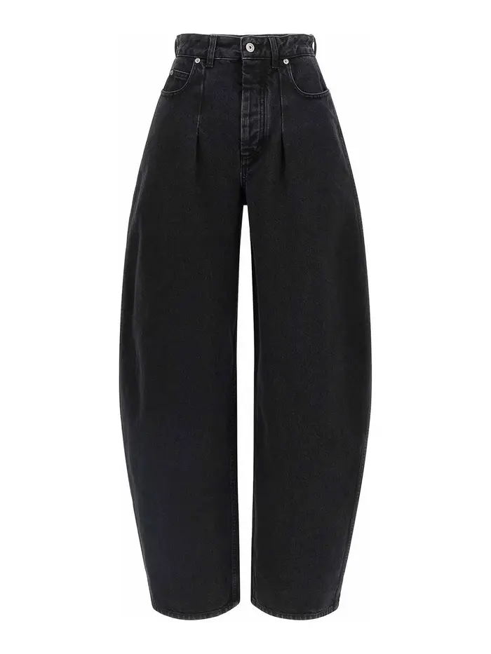 Jacquemus Le De-Nmes Ovalo Jeans Nero