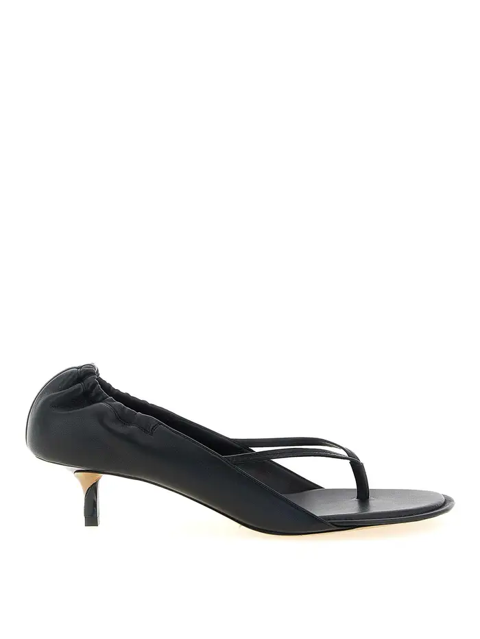 Jacquemus Sandali Les Sandales Nu-Pieds B Nero