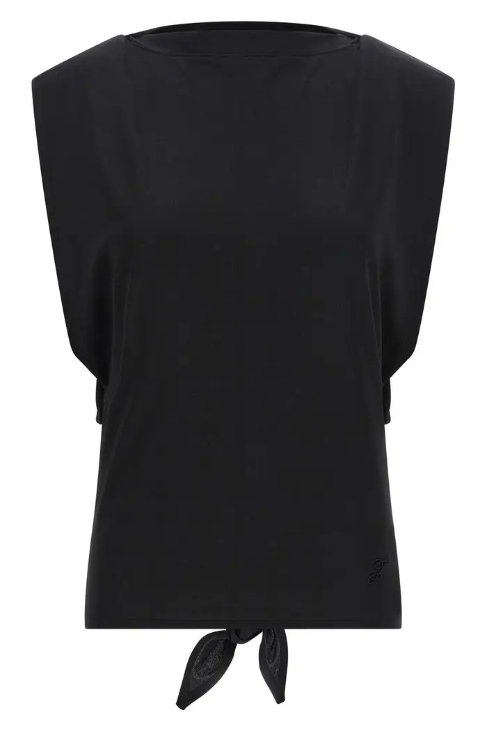 JACQUEMUS Top Le Marcel Moisson Nero