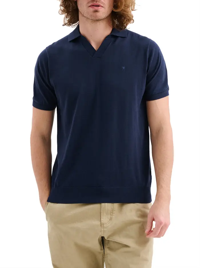 polo jaggy da uomo - blu