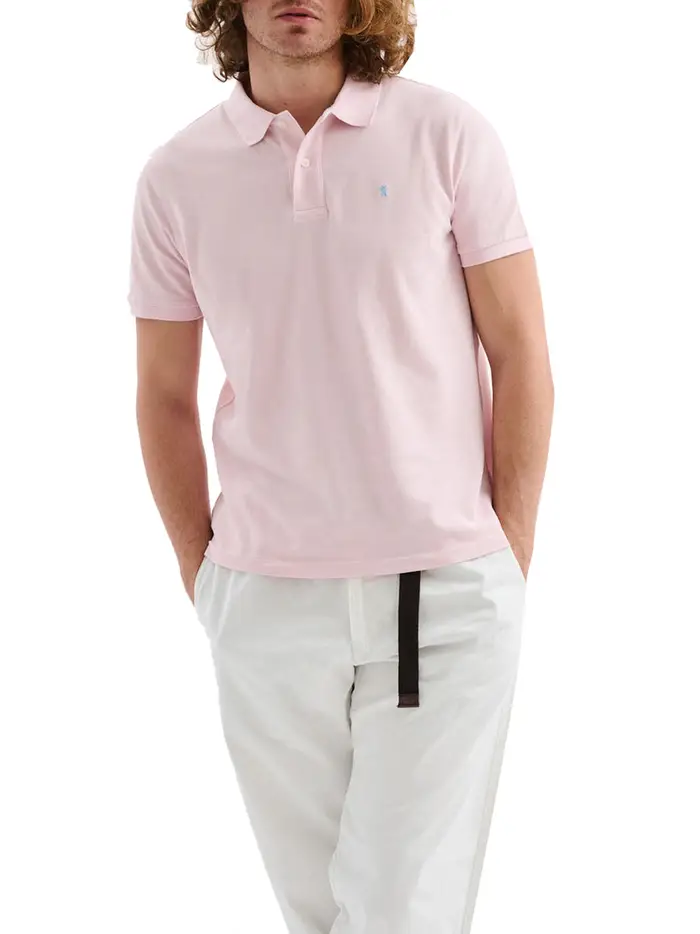 polo jaggy da uomo - rosa