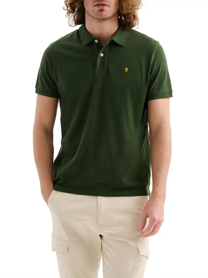 polo jaggy da uomo - verde