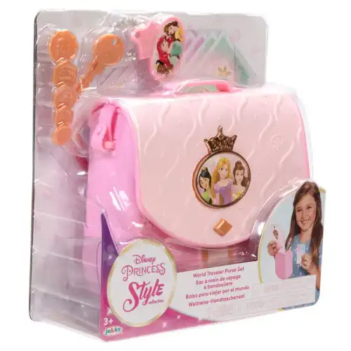 Jakks Pacific Borsa con accessori per ragazze Disney Princess World Traveler Rose