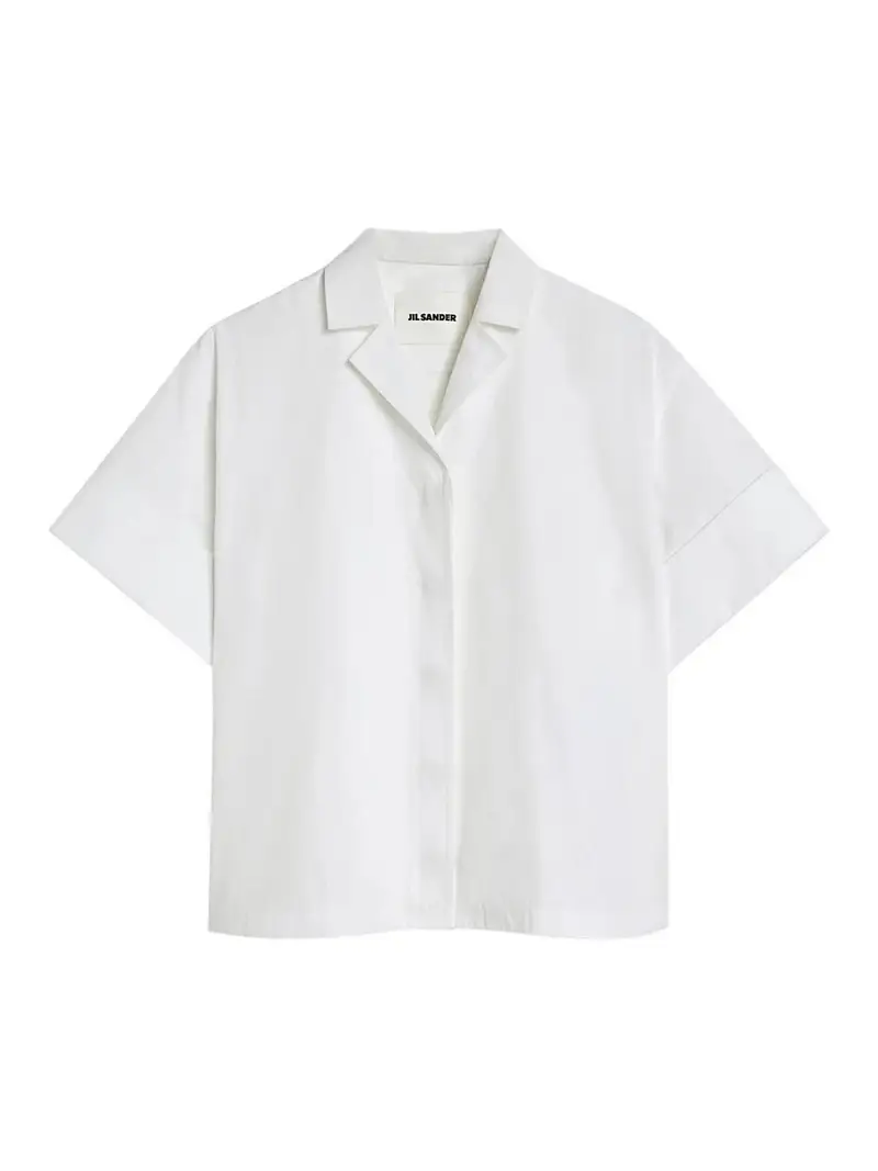 Jil Sander Camicia in cotone Bianco