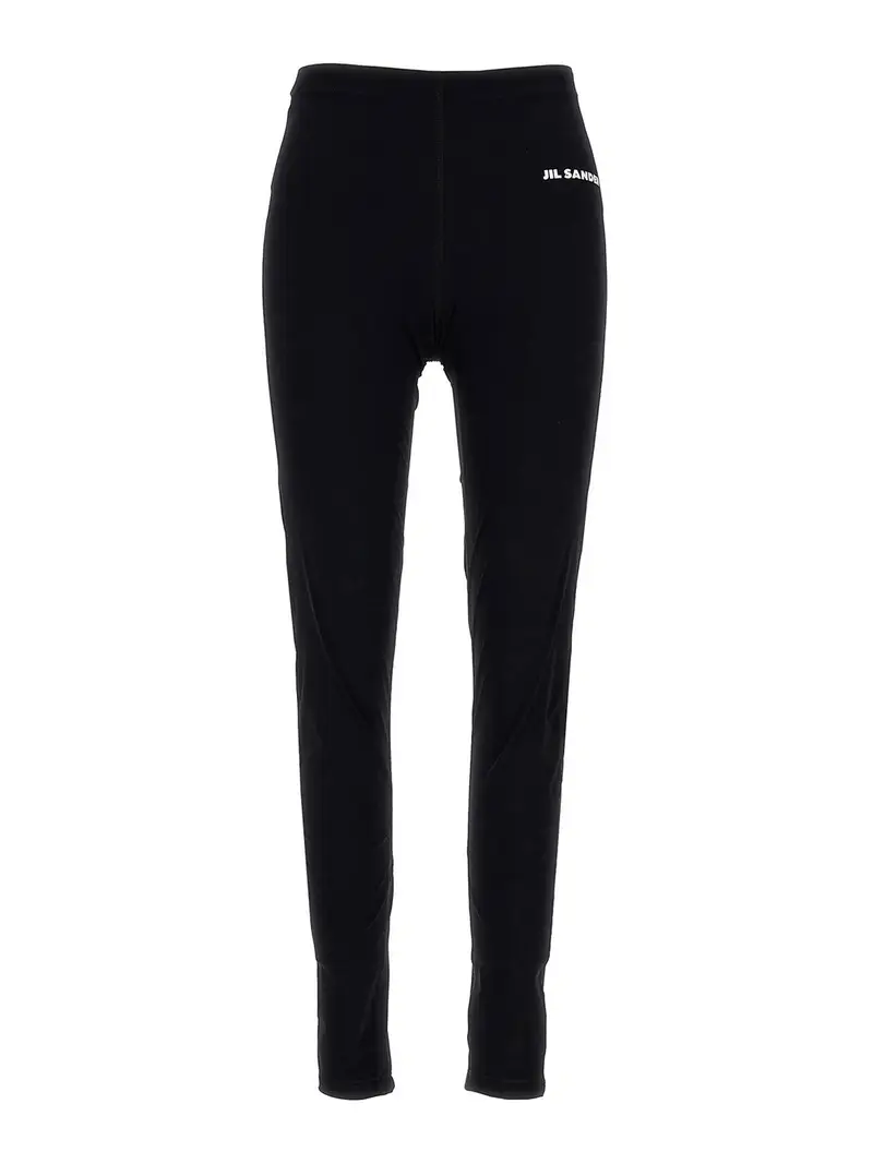 Jil Sander Leggings Nero 4577044