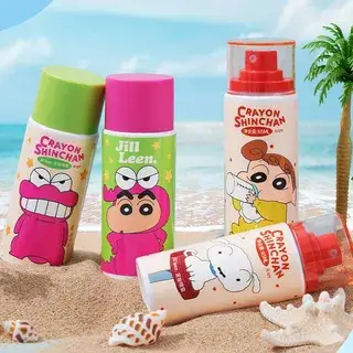 JILL LEEN Setting Spray Crayon Shin-chan Edition - 6 Types #01 Hot Spring - 65ml