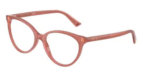 Jimmy Choo Donna JC3047 5084 Montature da vista Acetato Rosa Pantos Normale