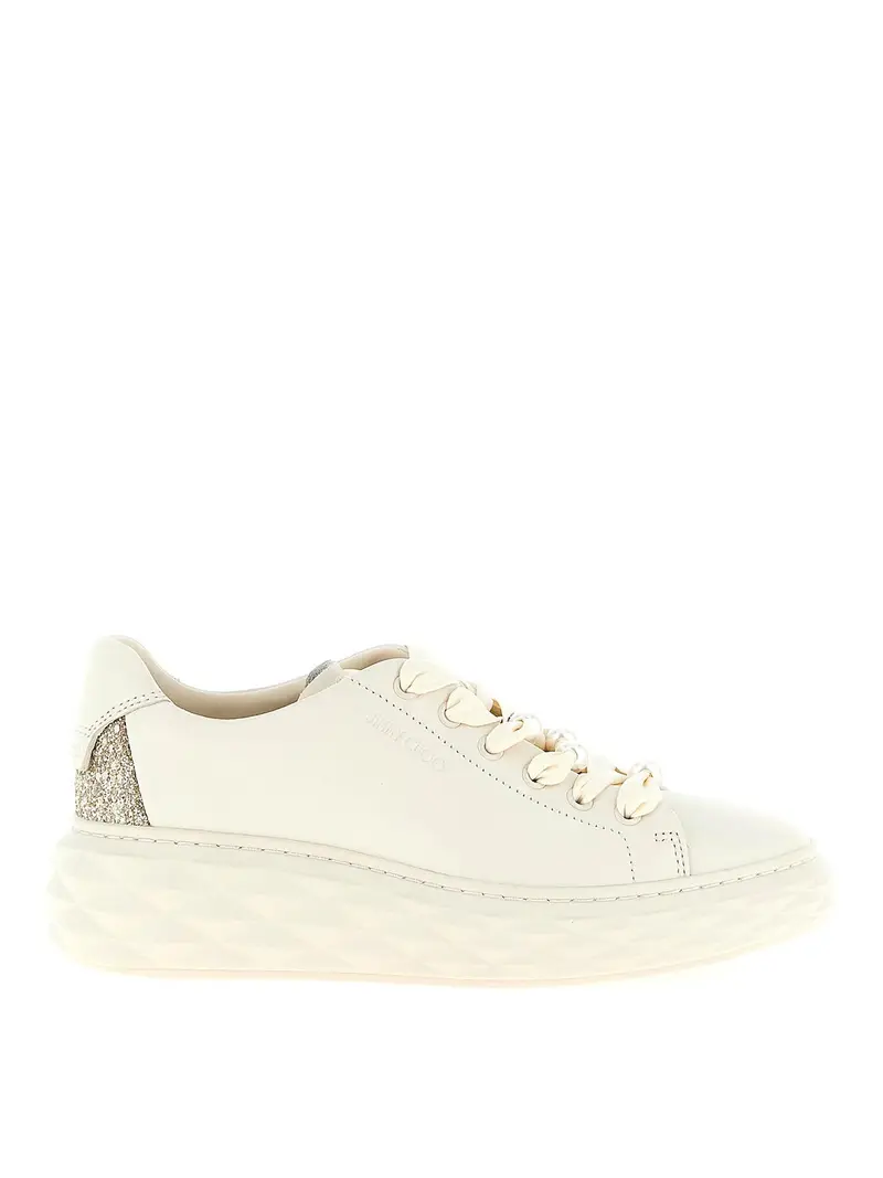Jimmy Choo Maxi sneakers leggere Diamond Bianco