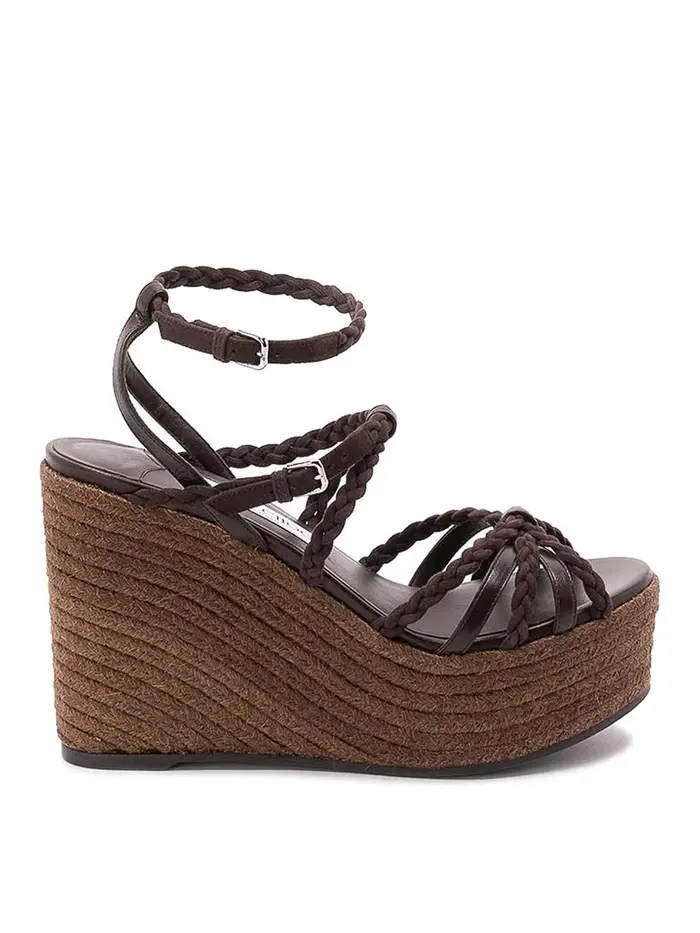Jimmy Choo Nyra 100 Marrone