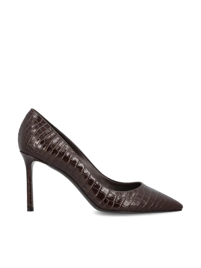 JIMMY CHOO Romy 85 MARRONE