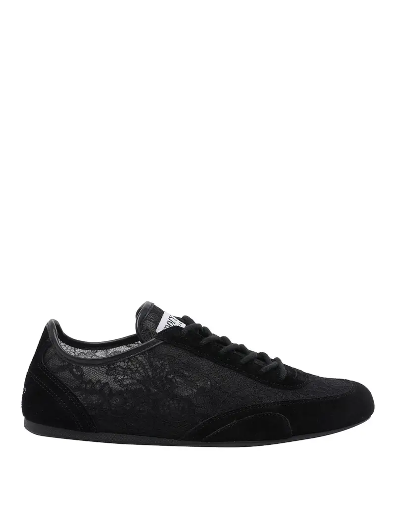 Jimmy Choo Sneakers soleggiate nere Nero