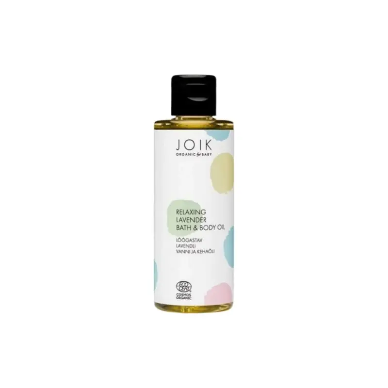 Joik organic per IL BAMBINO Olio rilassante per il corpo e il bagno alla lavanda 100 ml