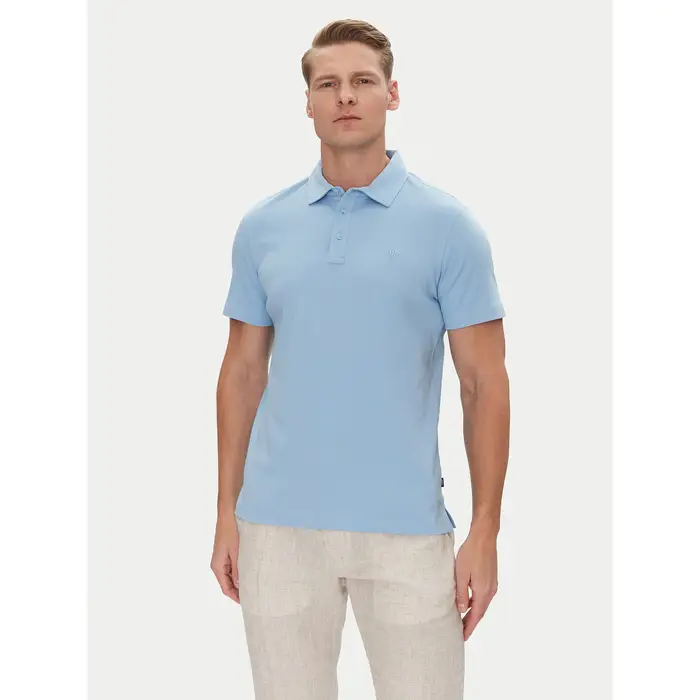 JOOP! Polo 17 JJ-10Preston 30045540 Celeste Modern Fit Azzurro chiaro