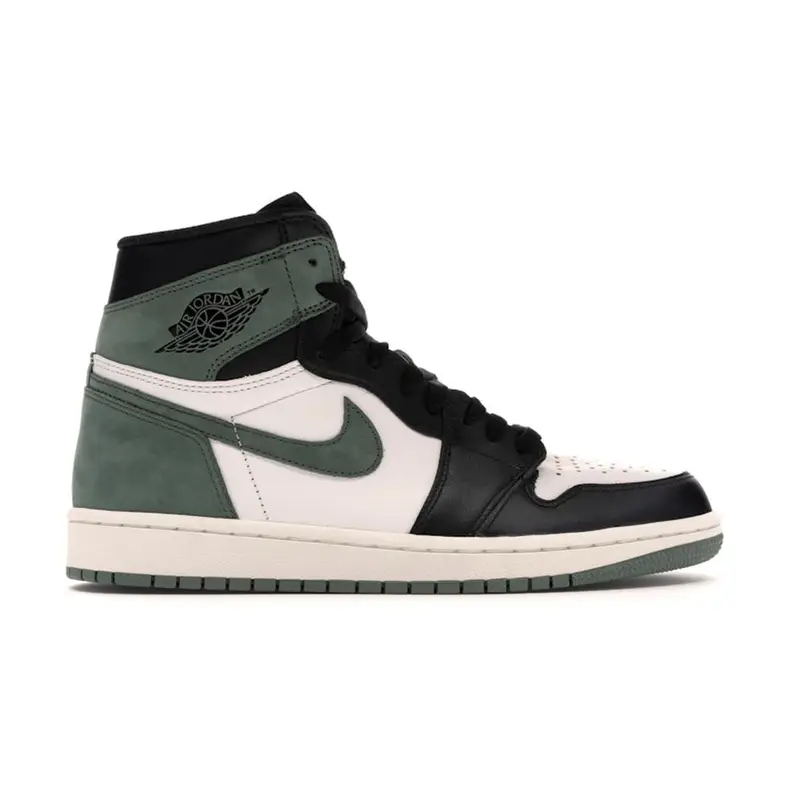 Jordan Air 1 Retro High OG La Mano Migliore del Gioco - Verde Argilla Sneakers da Uomo Summit-White Verde Argilla-Nero 555088-135