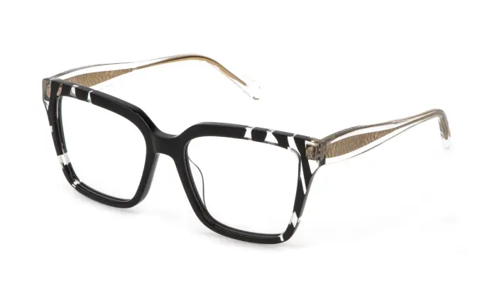 Just Cavalli Donna VJC185V 700Y Montature da vista Acetato Nero Squadrata